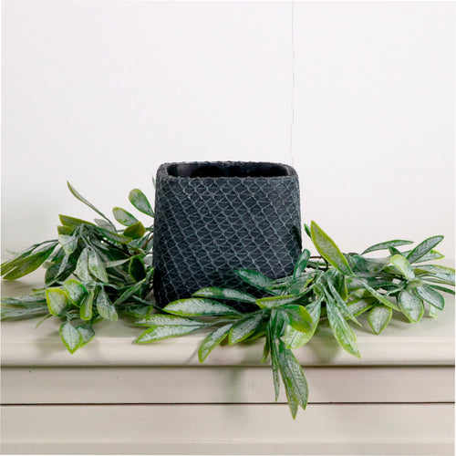 Mesh Square Clay Pot (10cm)