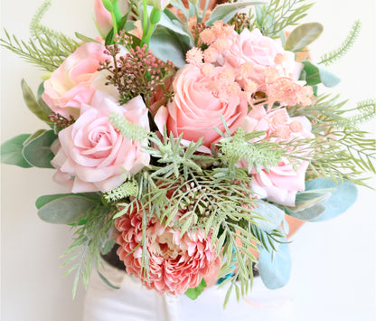 Pretty Pink Bridal Bouquet