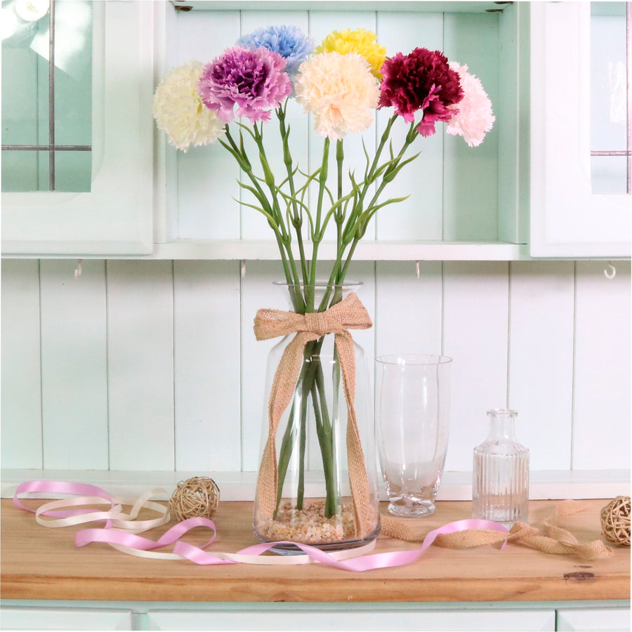 Ruffled Carnation Stem