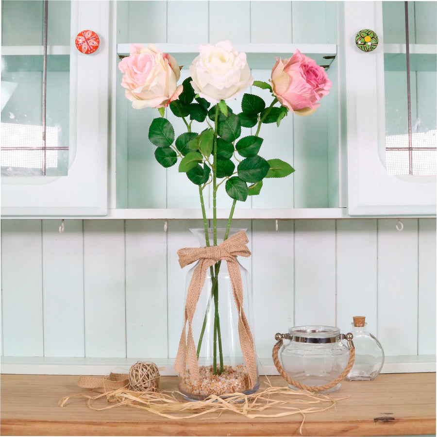 Ruffled Mabel Rose Stem