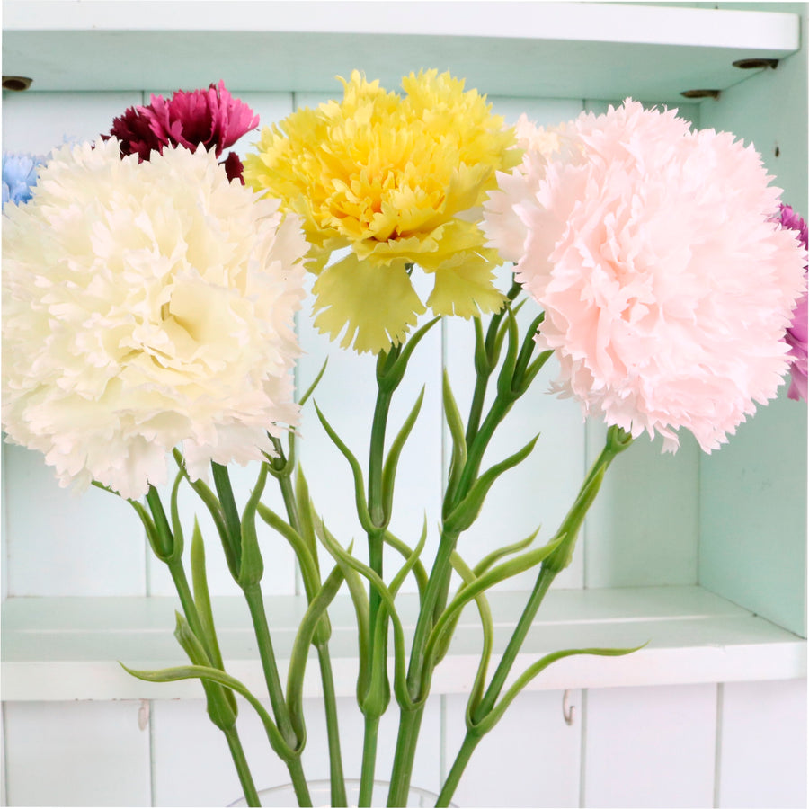 Ruffled Carnation Stem