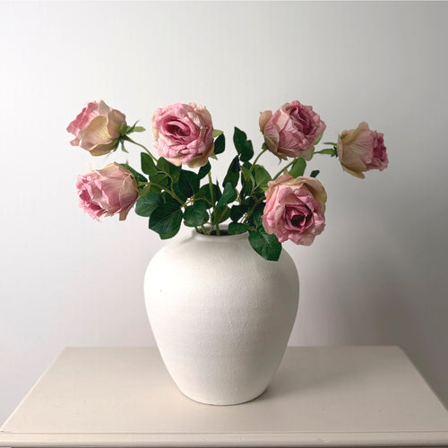 Ruffled Mabel Rose Stem