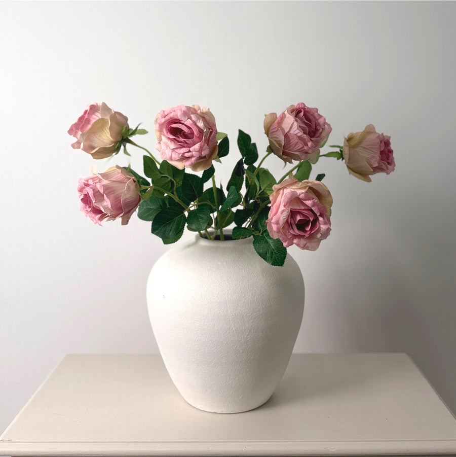 Ruffled Mabel Rose Stem