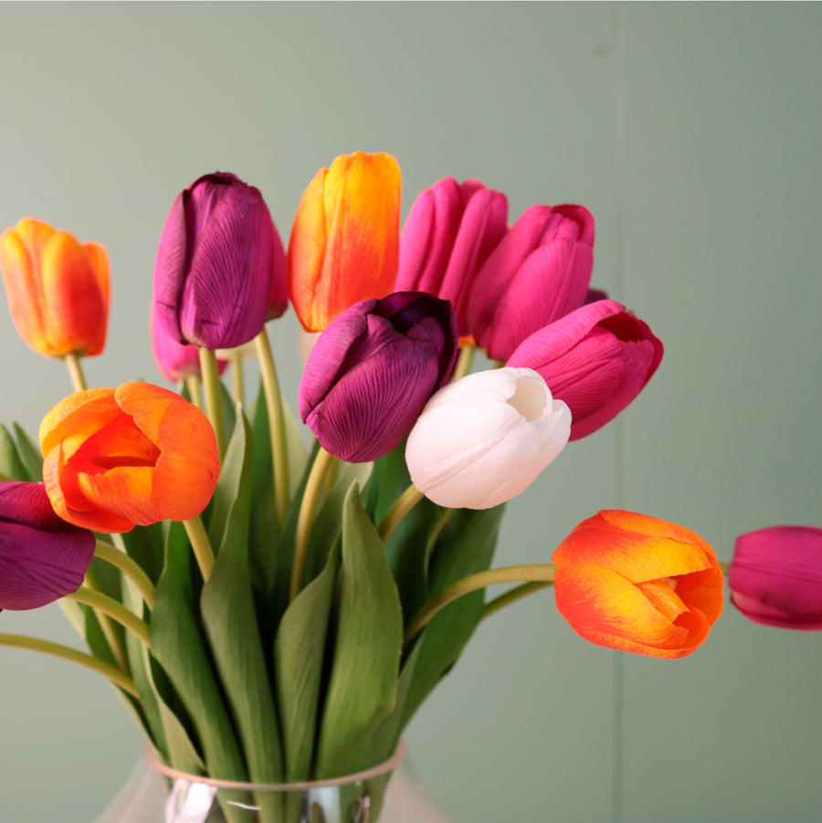 Real Touch Tulip Stem