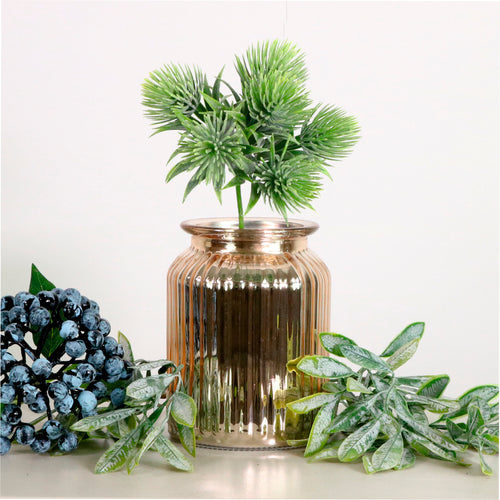 Ribbed Jar (14.5cm)