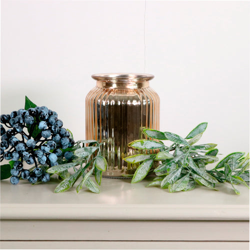 Ribbed Jar (14.5cm)
