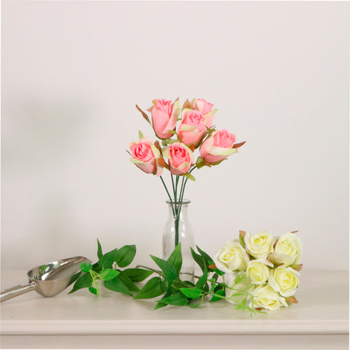 Rose On Wire Stem
