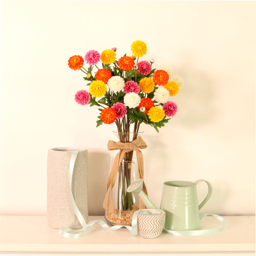 Ruffled Chrysanthemum Spray