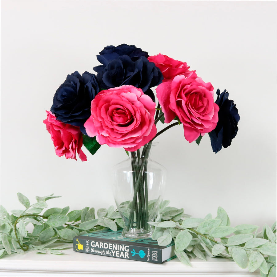 48 Rd Roses Short Stem Tudor Rose (Short Stem) - Lotus Imports Limited – Lotus Imports Ltd