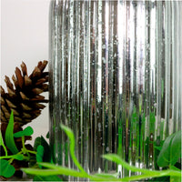 Metallic Rib Jar (18.5cm)