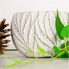 Round Bottom Vein Clay Pot (7cm)
