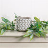 Zigzag Clay Pot (Heights 7cm)