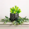 Zigzag Clay Pot (Height 10cm)