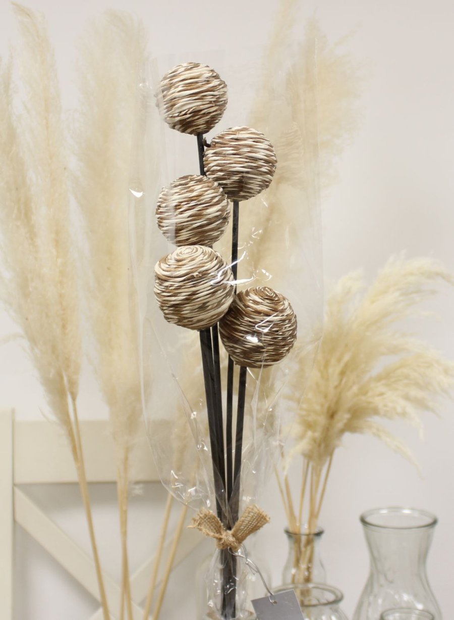 Sleeved Bunch Rope Ball Stems (5x Stems)