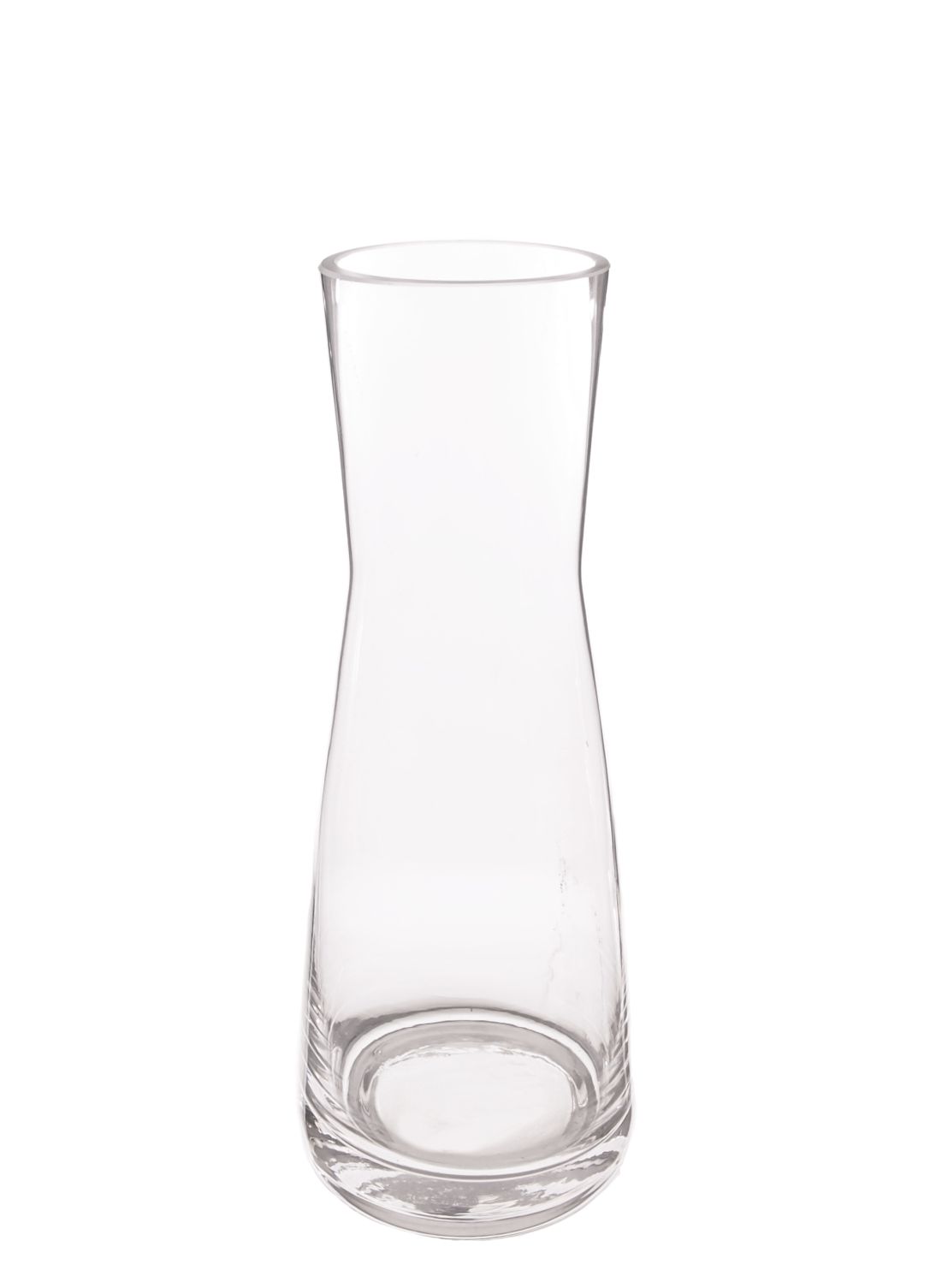 26cm Glass Beaker Vase Clear