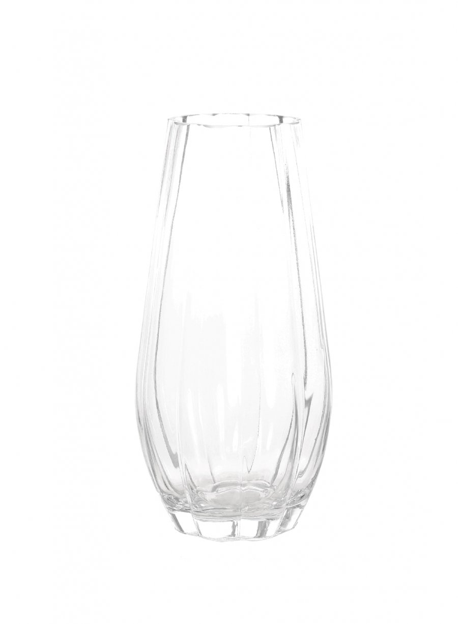 Lined Barrel Vase (25cm)