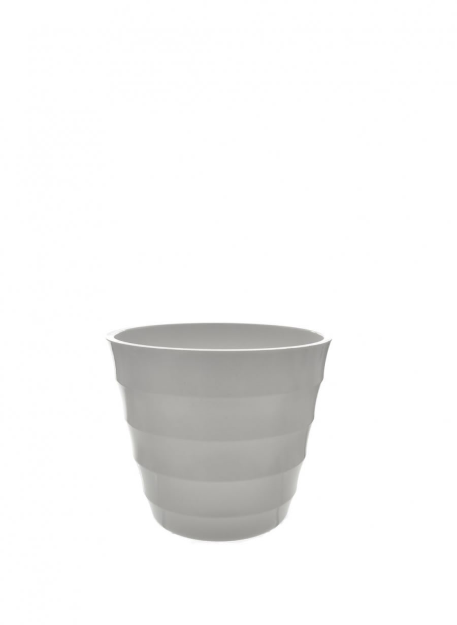 Ribbed Plastic Pots (8.5cm) 