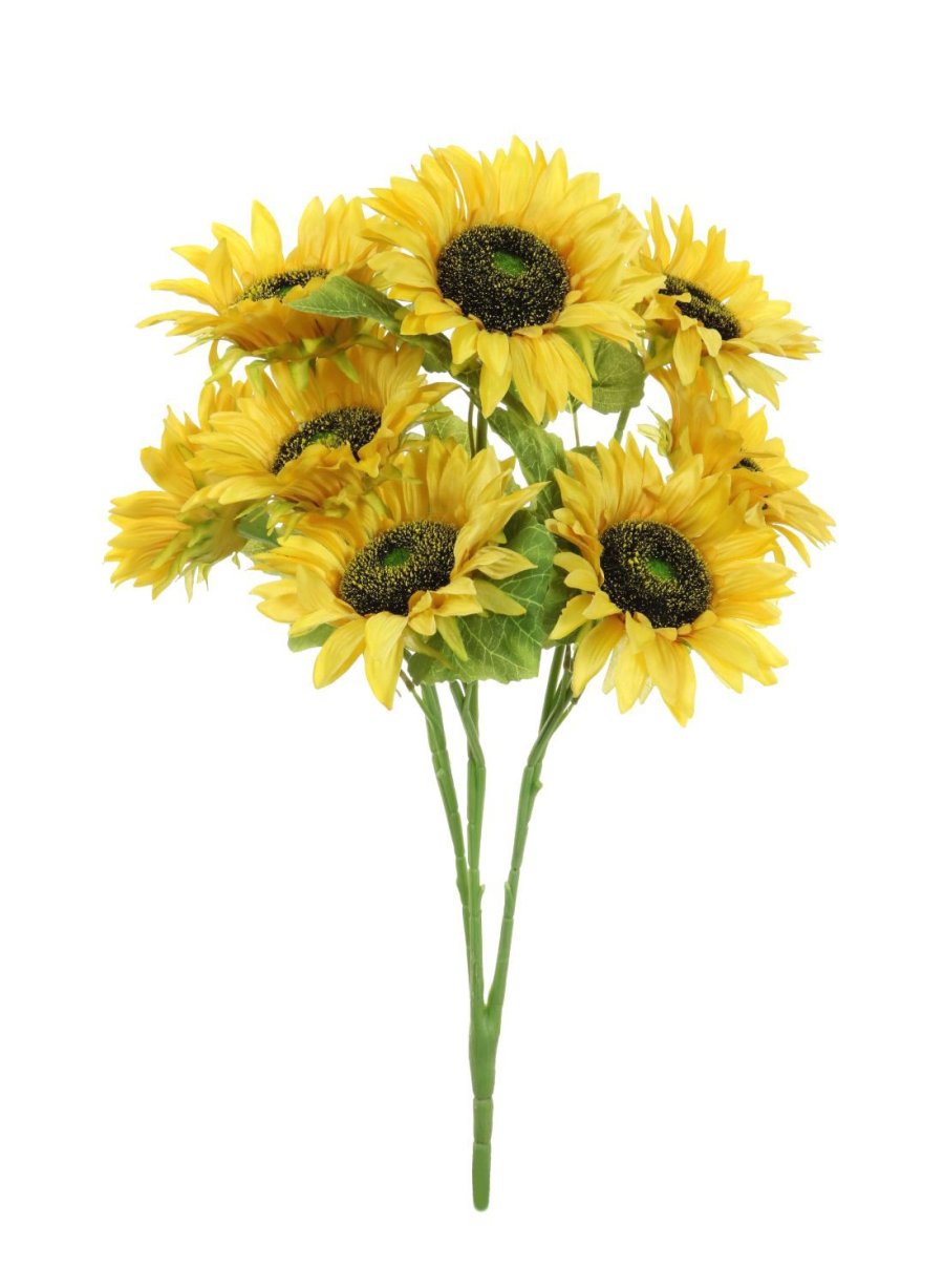 9 Head Sunflower Bunch