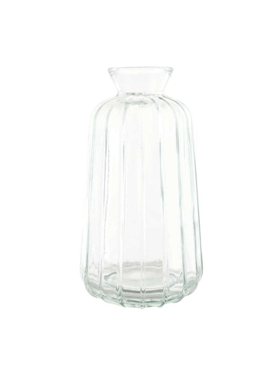 Lined Bottle Vase (11cm)